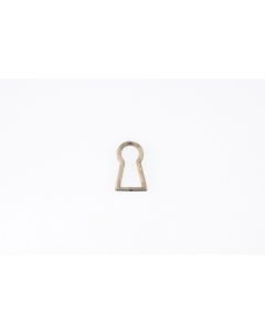 Schlüsselbuchse, hoch, poliert, Beschläge, Messing, 2.5 cm, 1.5 cm