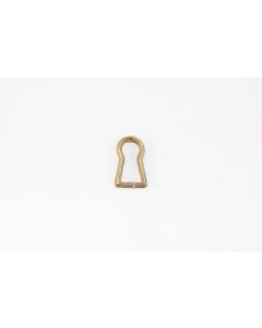 Schlüsselbuchse, hoch, poliert, Beschläge, Messing, 2.5 cm, 1.5 cm