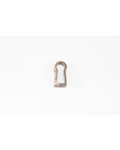 Schlüsselbuchse, hoch, patiniert, Beschläge, Messing, 2.5 cm, 1 cm