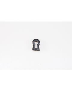 Schlüsselbuchse, hoch, schwarz, Beschläge, Kunststoff, 2 cm, 1 cm