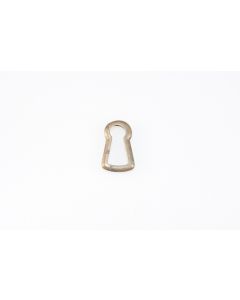 Schlüsselbuchse, hoch, patiniert, Beschläge, Messing, 2.5 cm, 1.5 cm