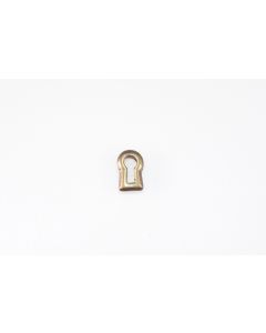 Schlüsselbuchse, hoch, patiniert, Beschläge, Messing, 2 cm, 1 cm