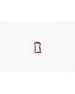 Schlüsselbuchse, hoch, patiniert, Beschläge, Messing, 2 cm, 1 cm