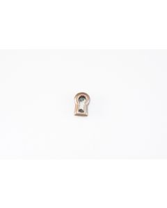 Schlüsselbuchse, hoch, patiniert, Beschläge, Messing, 1.5 cm, 1 cm