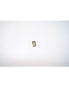 Schlüsselbuchse, hoch, goldig, Beschläge, Kunststoff, 2.5 cm, 1.5 cm