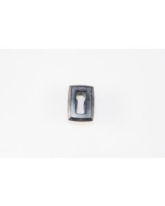 Schlüsselbuchse, hoch, schwarz, Beschläge, Kunststoff, 2.5 cm, 1.5 cm