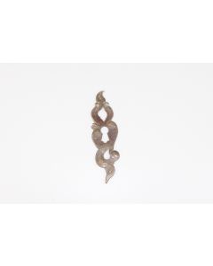 Schild, hoch, mit Muster, Beschläge, Eisen, 15 cm, 4 cm