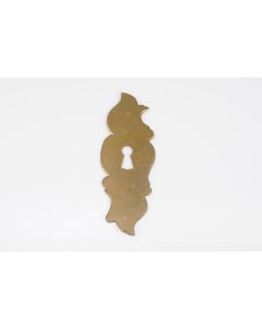 Schild, hoch, poliert, Beschläge, Messing, 145mm, 50mm