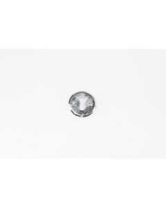 Schild, rund, Beschläge, Nickel, 2 cm, 2 cm