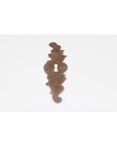 Schild, hoch, Beschläge, Eisen, 19 cm, 7 cm