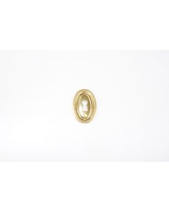 Schild, Beschläge, Messing, 45mm, 32mm