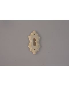 Schild, hoch, Beschläge, Knochen, 5.5 cm, 3 cm