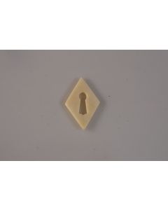 Schild, hoch, Beschläge, Knochen, 5 cm, 3 cm