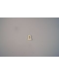 Schlüsselbuchse, hoch, Beschläge, Knochen, 3 cm, 2 cm