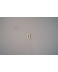 Schlüsselbuchse, hoch, Beschläge, Knochen, 3.5 cm, 2 cm
