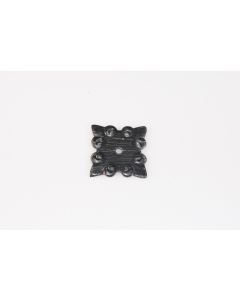 Rosette, viereckig, Beschläge, Eisen, 5 cm, 5 cm