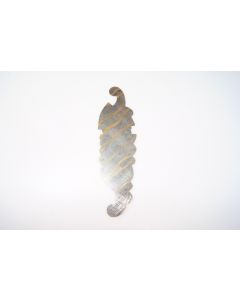 Schild, hoch, Beschläge, Eisen, 19 cm, 5.5 cm