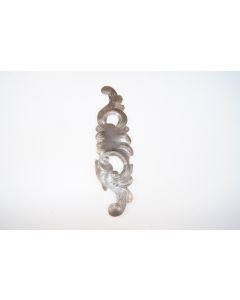 Schild, hoch, Beschläge, Eisen, 19 cm, 5 cm