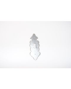 Schild, hoch, Beschläge, Eisen, 10.5 cm, 3.5 cm