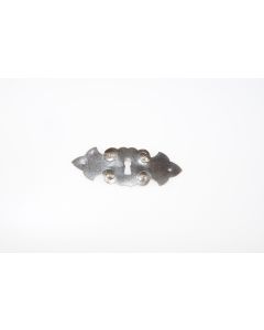 Schild, quer, Beschläge, Eisen, 4 cm, 11 cm