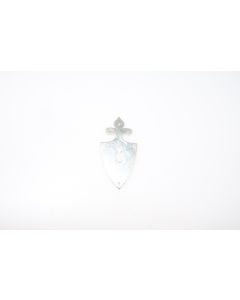 Schild, hoch, Beschläge, Eisen, 8 cm, 4 cm