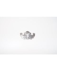 Schild, quer, Beschläge, Eisen, 4.5 cm, 7.5 cm