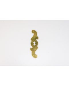 Schild, Beschläge, Messing, 14 cm, 3.5 cm