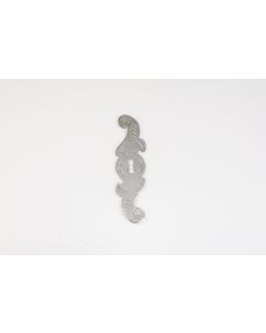 Schild, Beschläge, Eisen, 14 cm, 3.5 cm