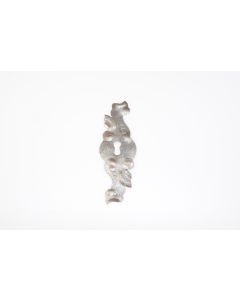 Schild, hoch, Beschläge, Eisen, 12 cm, 4 cm