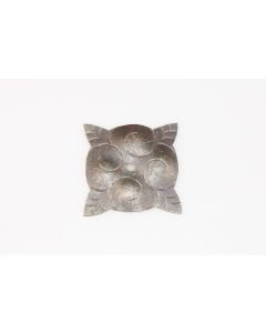 Rosette, viereckig, Beschläge, Eisen, 6.5 cm, 6.5 cm