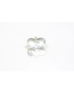 Rosette, viereckig, Beschläge, Zink, 5.5 cm, 5.5 cm