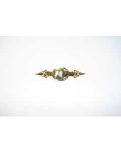 Schild, quer, poliert, Beschläge, Messing, 4 cm, 15 cm