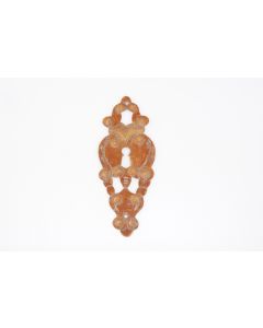 Schild, hoch, rostig, Beschläge, Eisen, 12 cm, 5 cm