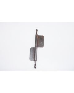Fischband links gerostet, Beschläge, Eisen, 120mm