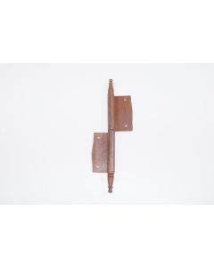 Fischband links gerostet, Beschläge, Eisen, 120mm