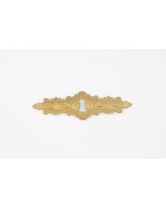 Schild, quer, poliert, Beschläge, Messing, 35mm, 110mm