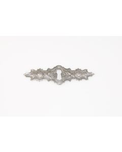 Schild, quer, Beschläge, vernickelt, 35mm, 105mm