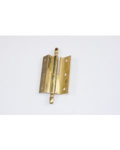Scharnier gekröpft, Beschläge, Messing, 60mm, Rolle 5mm, Kröpfung 7.5mm