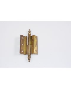 Scharnier gekröpft links, Beschläge, Messing, 50mm, Rolle 5mm, Kröpfung 7.5mm