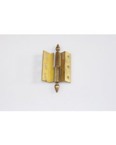 Scharnier gekröpft links, Beschläge, Messing, 50mm, Rolle 5mm, Kröpfung 7.5mm