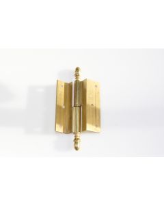 Scharnier gekröpft links, Beschläge, Messing, 60mm, Rolle 5mm, Kröpfung 7.5mm