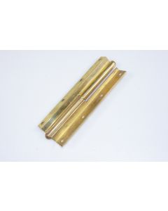 Scharnier rechts, gekröpft, Beschläge, Messing, 140mm, Kröpfung 8.5mm, Rolle 10mm