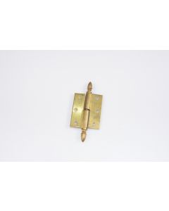 Scharnier links, Beschläge, Messing, 50mm, Rolle 8mm