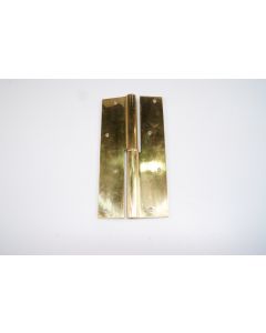 Scharnier rechts ohne Zierkopf, Beschläge, Messing, 200mm, Rolle  18mm