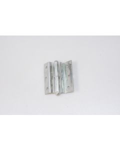 Scharnier rechts gekröpft, Beschläge, Eisen, 50mm, Kröpfung 7.5mm, Rolle 8mm