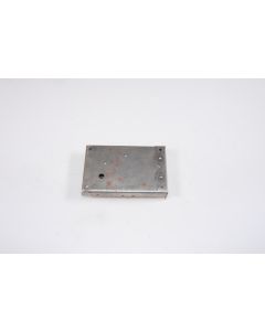 Kastenschloss mit Stulp rechts, Beschläge, Eisen, 75mm, 115mm, Dornmass 90mm. Geliefert mit passendem Schlüssel, Eisen
