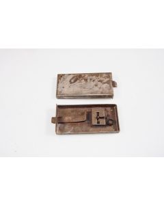 Schnappriegelschloss, Beschläge, Eisen, 65mm, 135mm, Dornmass 90mm