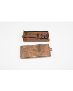 Schnappriegelschloss, Beschläge, Eisen, 65mm, 140mm, Dornmass 95mm