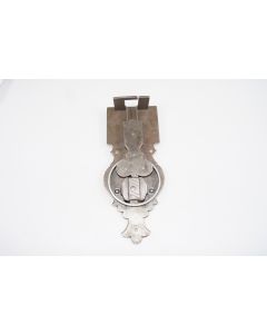 Truhenschloss, Beschläge, Eisen, 225mm, 90mm, Dornmass 150mm