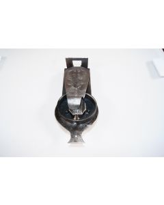 Truhenschloss, Einzelstück, Beschläge, Eisen, 235mm, 110mm uni, Dornmass 160mm